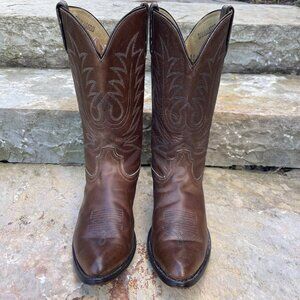 Durango Women Western Cowboy Boots Size 10M Brown Leather RD4112 Rodeo Farmcore